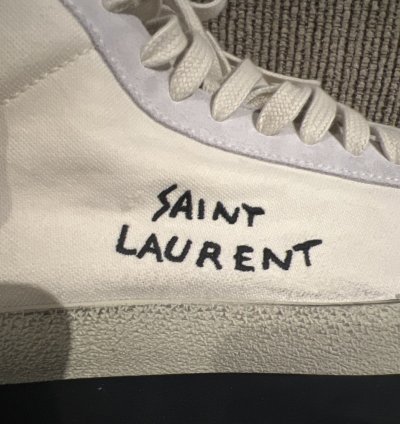 Embroidered Canvas High Top