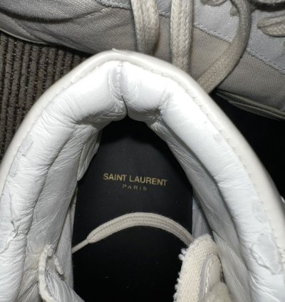 Embroidered Canvas High Top
