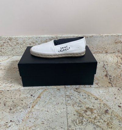 Espadrille 20 Ysl Signature Embroidered