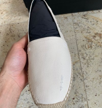 Espadrille 20 Ysl Signature Embroidered