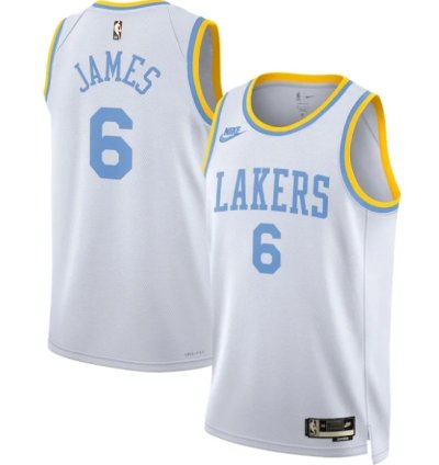 Lebron James Los Angeles Lakers Nike Swingman Jersey - Classic Edition - White