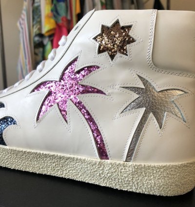 Hedi Surf Sound Glitter Sneakers
