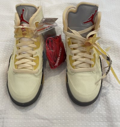 Jordan 5 Retro Off-white Sail