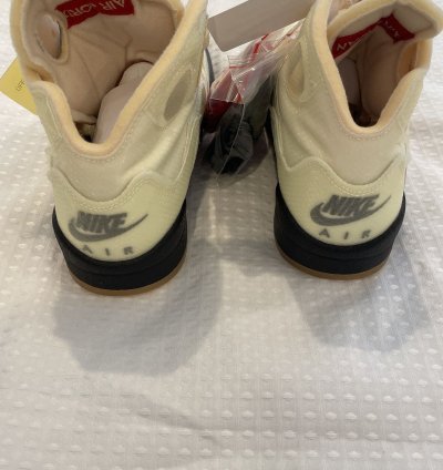 Jordan 5 Retro Off-white Sail