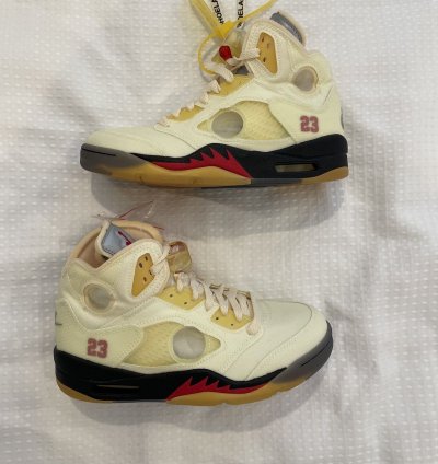 Jordan 5 Retro Off-white Sail