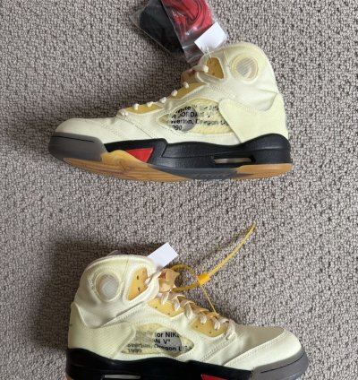 Jordan Off-white - Air Jordan 5 Retro Sp