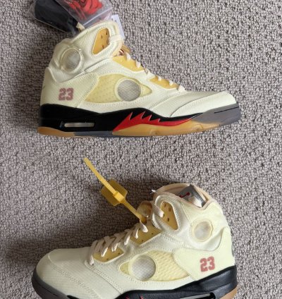 Jordan Off-white - Air Jordan 5 Retro Sp