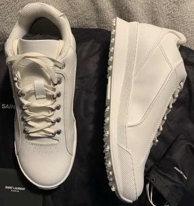 Jump Low Top Alpha Sneakers - Saint Laurent Paris