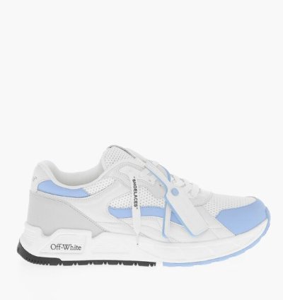 Leather And Fabric Kick Off Low Top Sneakers