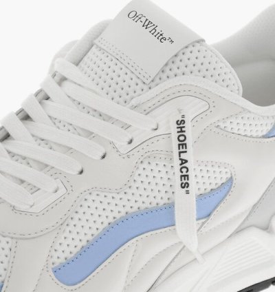 Leather And Fabric Kick Off Low Top Sneakers