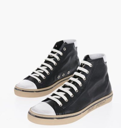 Leather Malibu High-top Sneakers