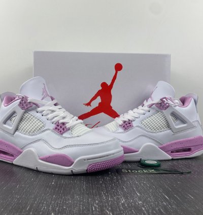 Nike Air Jordan 4 White Pink Oreo