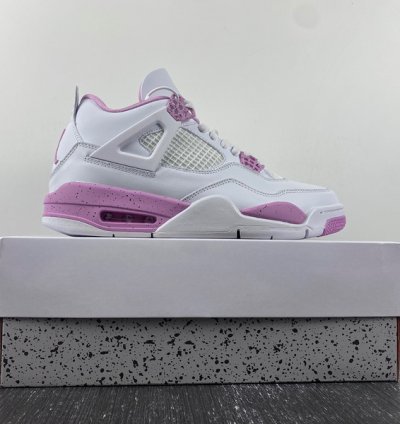 Nike Air Jordan 4 White Pink Oreo
