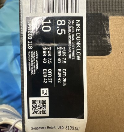 Lot 3 Off White Dunks
