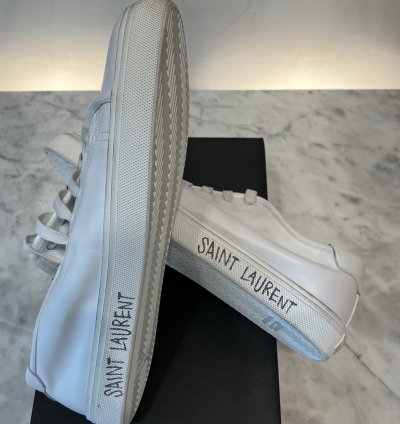 Malibu Low-top Sneakers In Smooth Leather Optical White