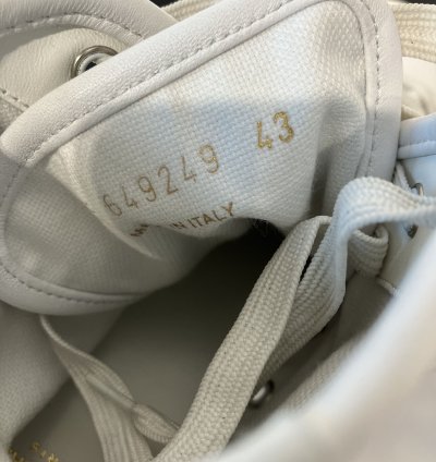 Malibu Mid Top Sneakers In Smooth Leather Optical White