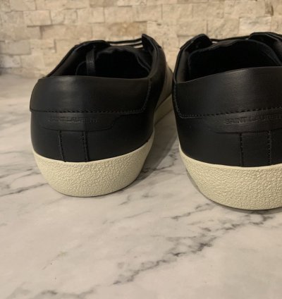 Men Court Classic Sl 06 Embroidered Sneaker In Leather