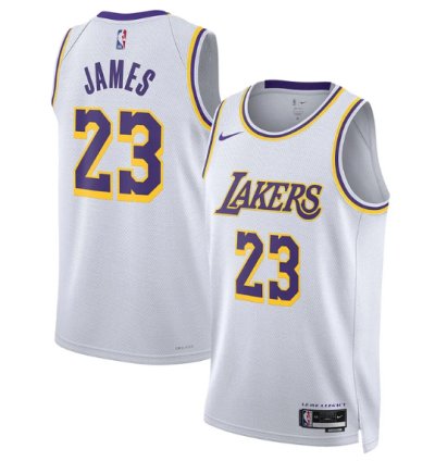 Lebron James Los Angeles Lakers Nike Unisex Swingman Jersey - Icon Edition - White