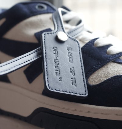 Navy White Out Of Office Vintage Sneakers