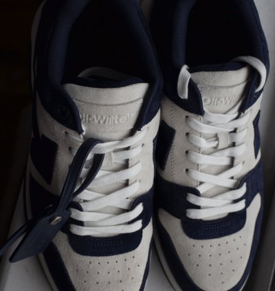 Navy White Out Of Office Vintage Sneakers