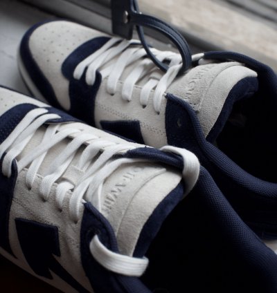 Navy White Out Of Office Vintage Sneakers