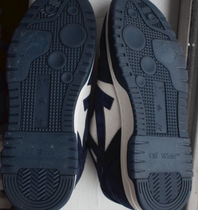 Navy White Out Of Office Vintage Sneakers