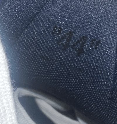 Navy White Out Of Office Vintage Sneakers