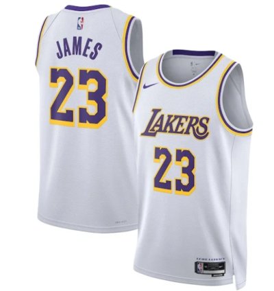 Lebron James Los Angeles Lakers Nike Unisex Swingman Jersey - Association Edition - White