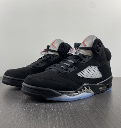 Nike Air Jordan 5 Retro Black Metallic