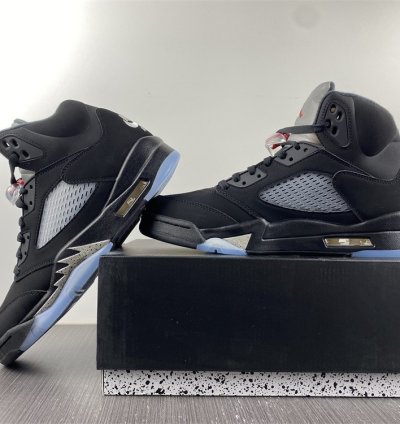 Nike Air Jordan 5 Retro Black Metallic