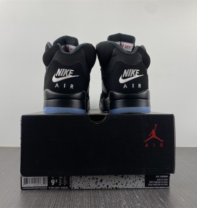 Nike Air Jordan 5 Retro Black Metallic