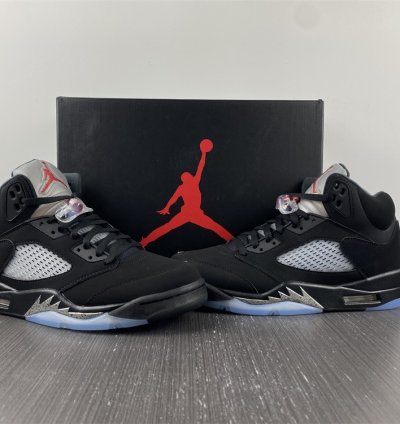 Nike Air Jordan 5 Retro Black Metallic