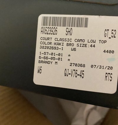 New Saint Laurent Camo Logo Court Sneaker
