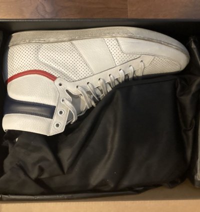 Nib Saint Laurent Sl10 High Tops Rare 45