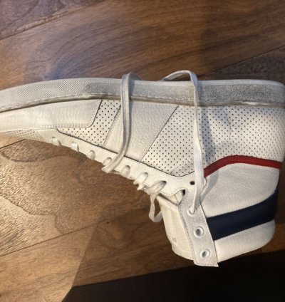 Nib Saint Laurent Sl10 High Tops Rare 45