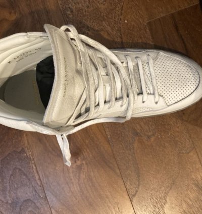 Nib Saint Laurent Sl10 High Tops Rare 45