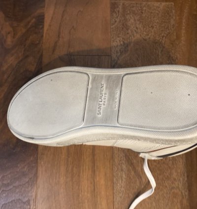 Nib Saint Laurent Sl10 High Tops Rare 45