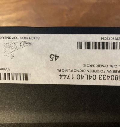 Nib Saint Laurent Sl10 High Tops Rare 45
