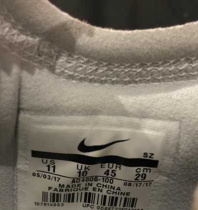 Nike Air Force 1 Low The Ten Ghosting Off-white