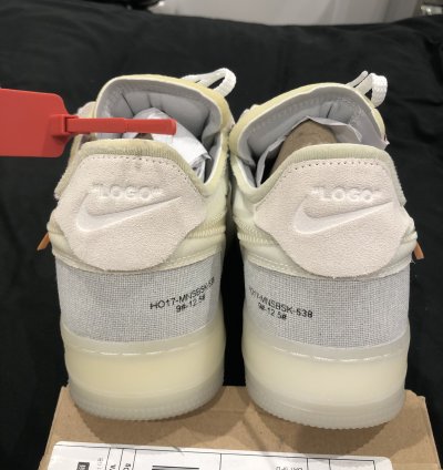 Nike Air Force 1 Low The Ten Ghosting Off-white