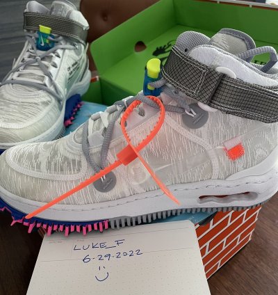 Nike Air Force 1 Mid Off-white Men Shoes