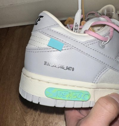 Nike Dunk Low Off-white Lot 9