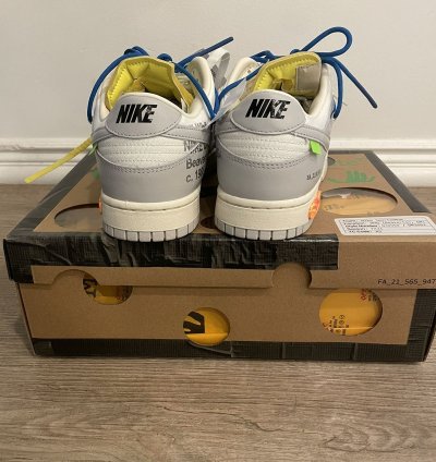 Nike Dunk Off White Lot 50