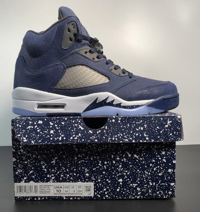 Nike Air Jordan 5 Retro Georgetown Midnight Navy