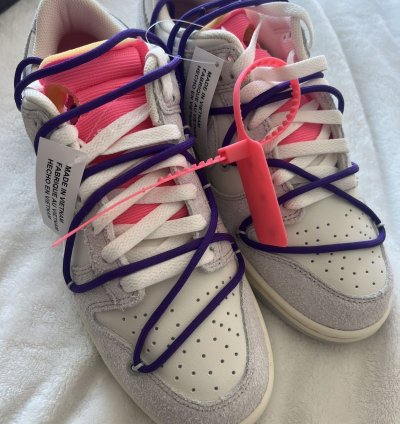 Nike Off White Dunk Low Lot 15