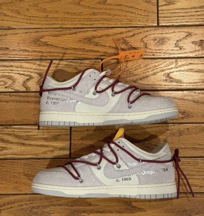 Nike Off White Dunk Low Lot 35