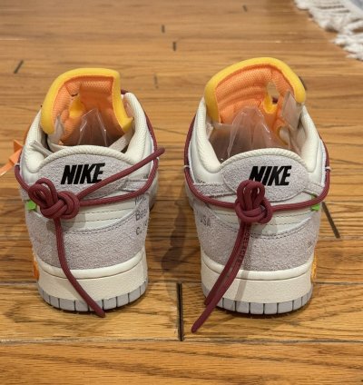 Nike Off White Dunk Low Lot 35