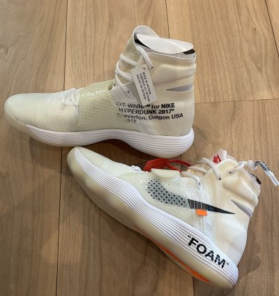 Nike Off White React Hyperdunk 2017