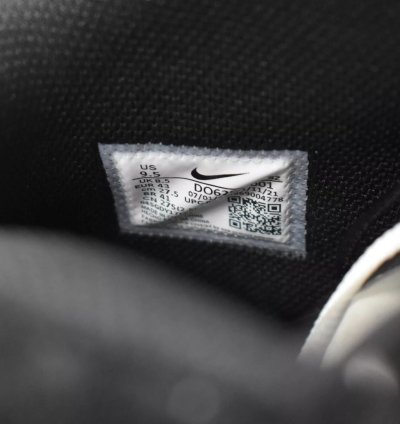 Nike Off White Virgil Abloh Air Force 1 Mid Sneakers Black Clear