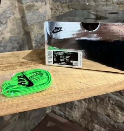 Nike Off-white Black Air Rubber Dunk Sneakers